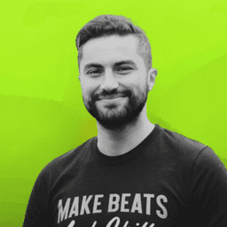 Play Money! Product + Engineering, Wasim Khamlichi on a green background.